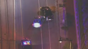 Police Chase: Suspect gets in small crash trying to evade LAPD