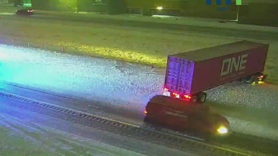 MN road conditions: Jackknifed semi-truck, slow going [5:30 a.m. update]