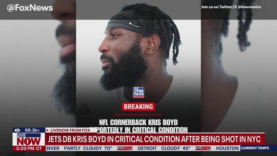 Jets’ Kris Boyd in critical condition after shooting