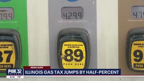 Illinois gas taxes increase by half-percent