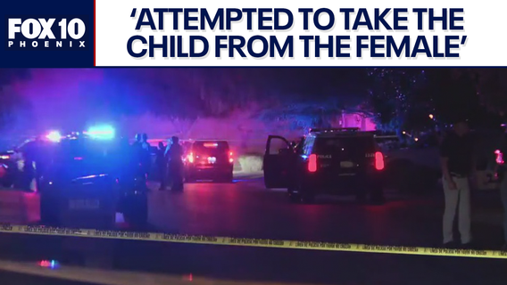 Attempted kidnapping suspect shot and killed by Peoria PD