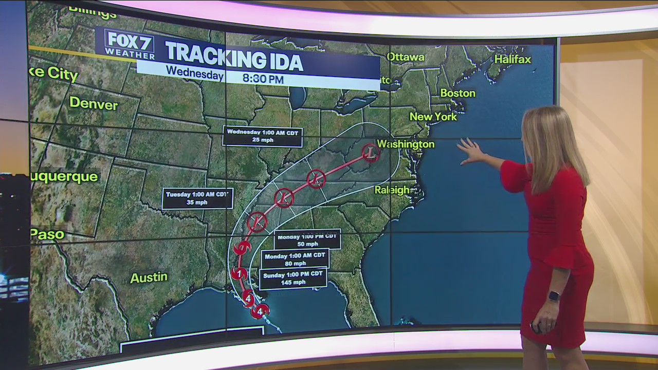 Morning weather forecast for August 29, 2021