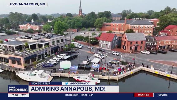 Making friends in Annapolis!