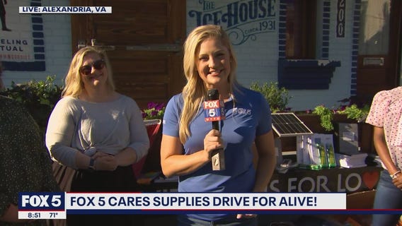 FOX 5 Cares: Supplies Drive For Alive