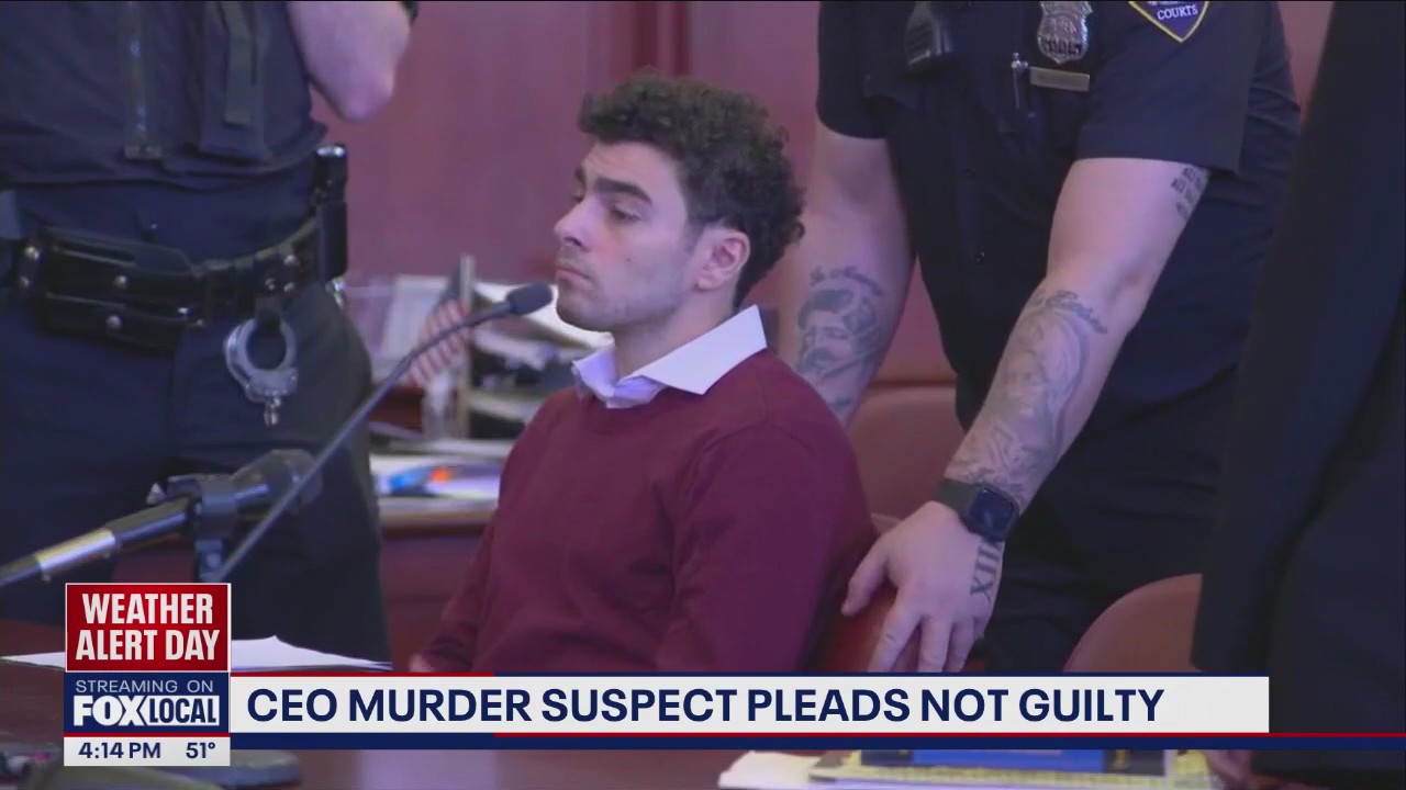 CEO murder suspect pleads not guilty