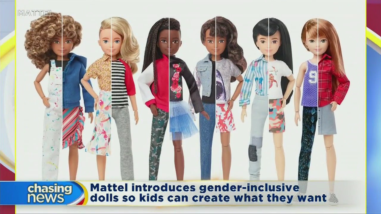 Mattel selling gender-inclusive dolls