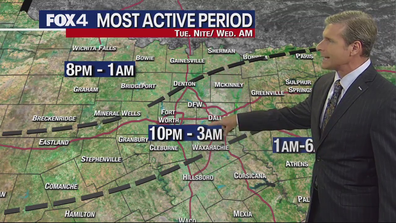 Dallas weather: Sept. 18 overnight forecast