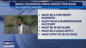 Small Business Hero Grant for $20k