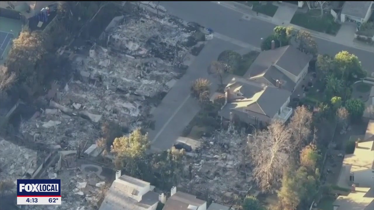 Little to no growth in containment of CA wildfires