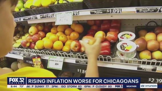 Chicagoans hit disproportionately hard by rising inflation