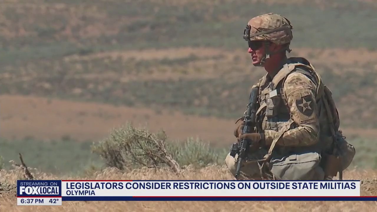 WA legislators consider restrictions on outside state militias