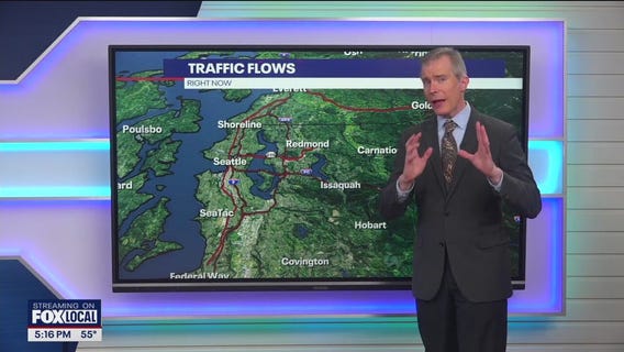 Weekend traffic update after bomb cyclone storm