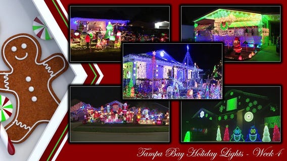 Tampa Bay area holiday lights: Week 4