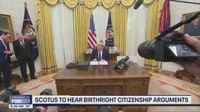 US Supreme Court to hear birthright citizenship arguments