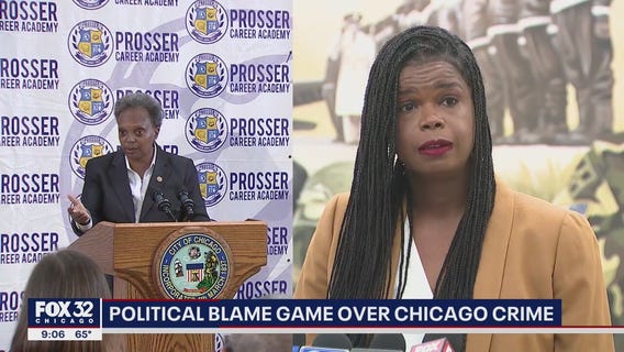 Lightfoot vs. Foxx: Political blame game over Chicago crime