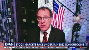 Stock market up in the air as election plays out
