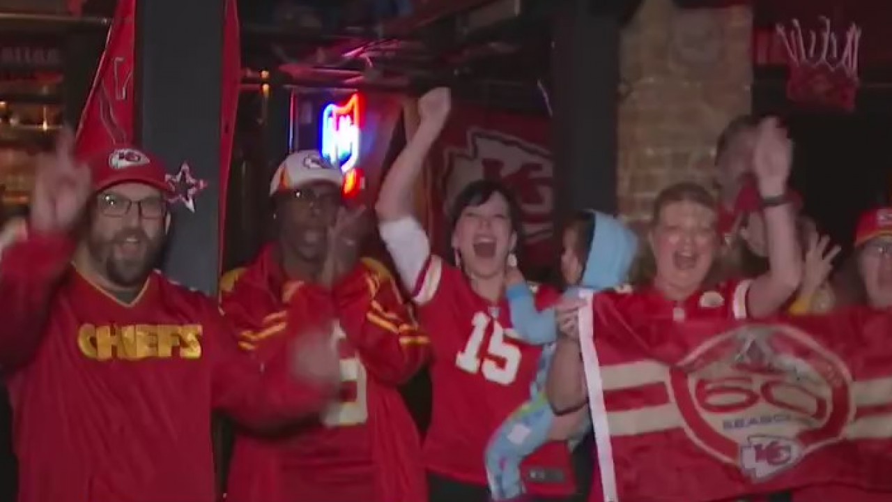 Cheering on the Chiefs in Austin for the Super Bowl