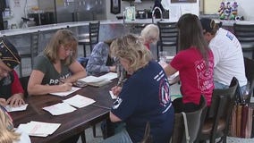 Holiday cheer for troops: Card drive underway