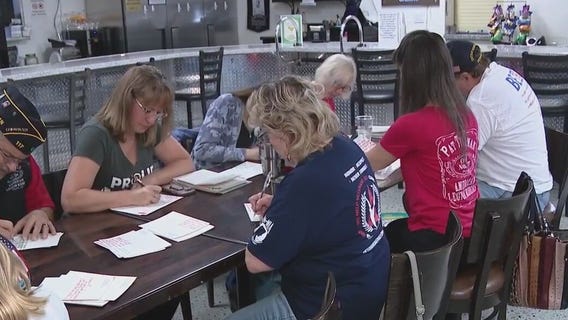 Holiday cheer for troops: Card drive underway