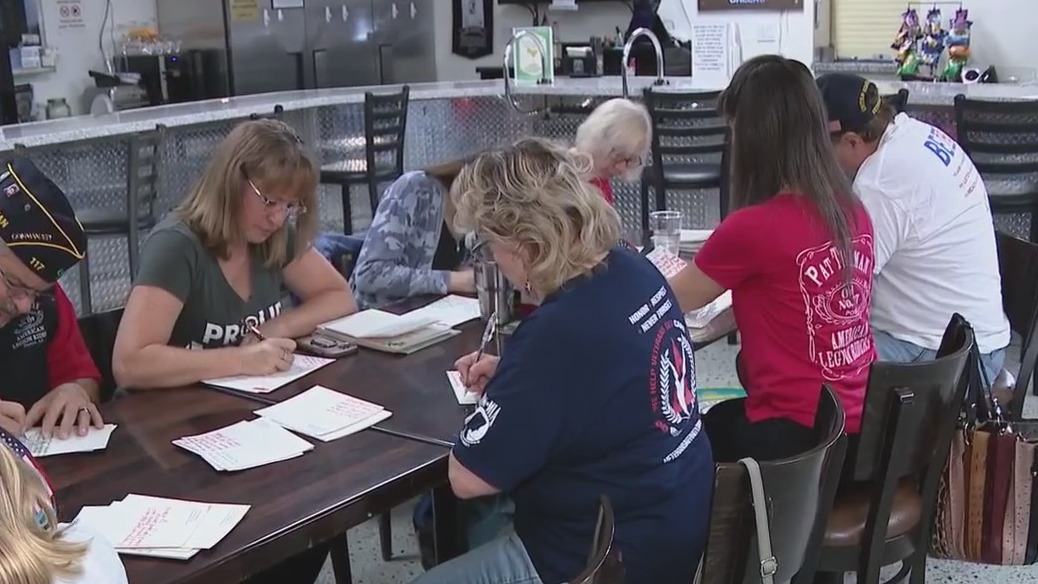 Holiday cheer for troops: Card drive underway