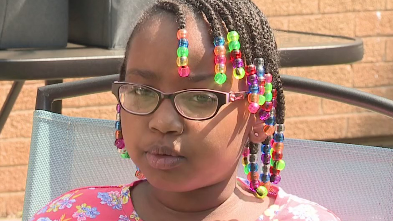 7-year-old girl on mission to help friends less fortunate