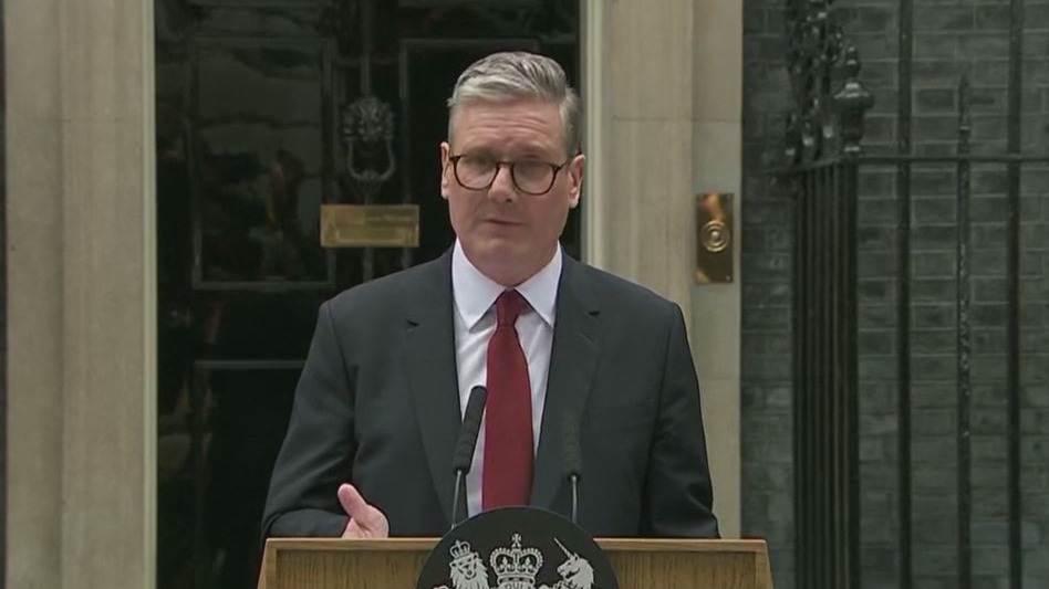 Keir Starmer takes helm as UK prime minister