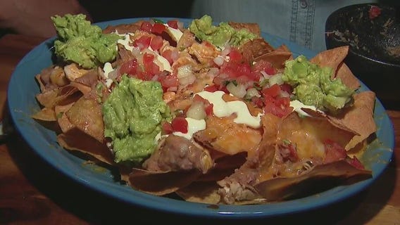 Making a nacho and taco bar with Macayo's