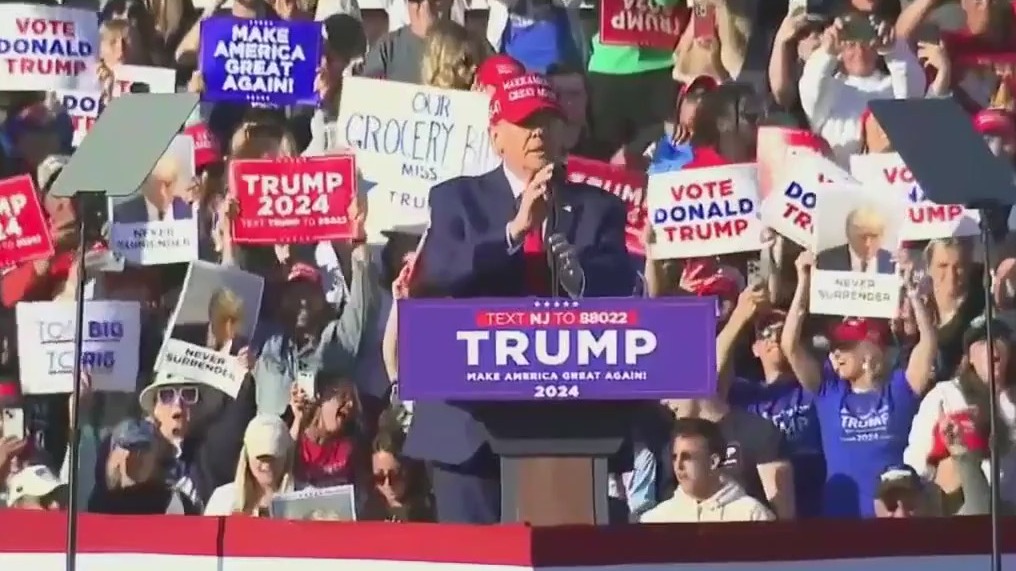 Trump campaigns in Minnesota while on break from criminal trial