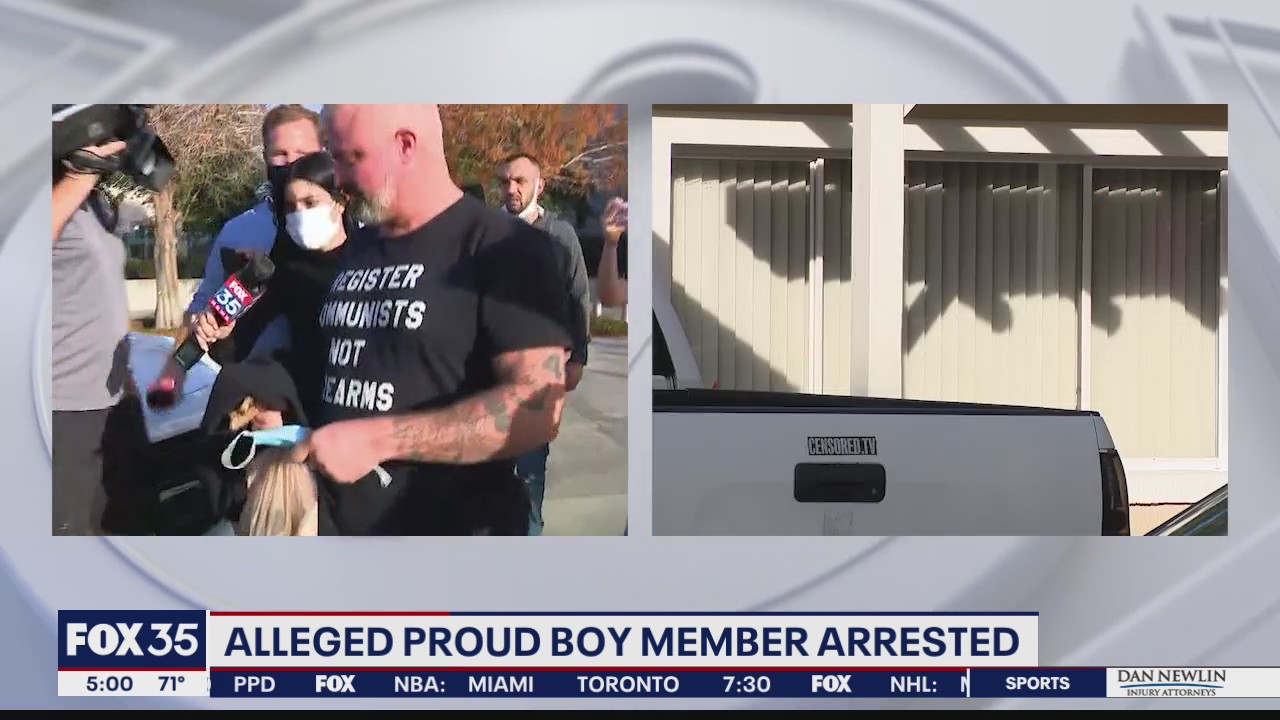 Proud Boys organizer arrested in Florida on charges related to Capitol riot