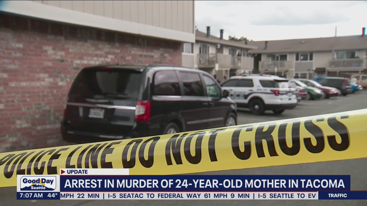 Tacoma Police arrest suspect in the murder of 24-year-old mother of three