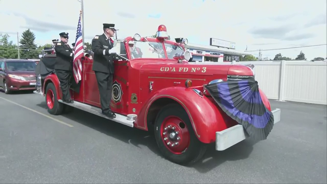 Community lines processions route ahead of firefighters memorial
