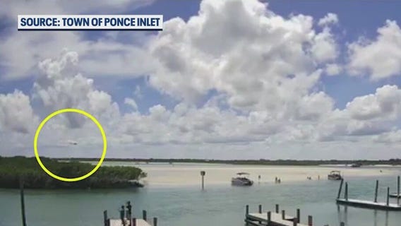 New video shows small plane crash in Halifax River