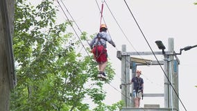 Visiting an outdoor school to see educational, emotional benefits