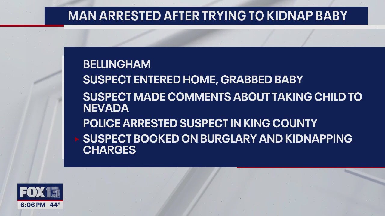 WA man kidnaps ex’s baby, chased down and arrested