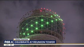 Reunion Tower Holiday Activities Preview