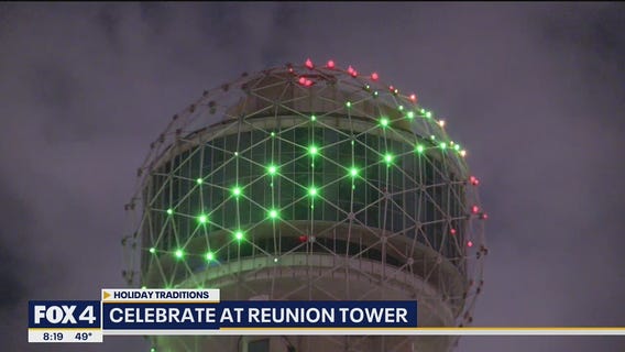 Reunion Tower Holiday Activities Preview