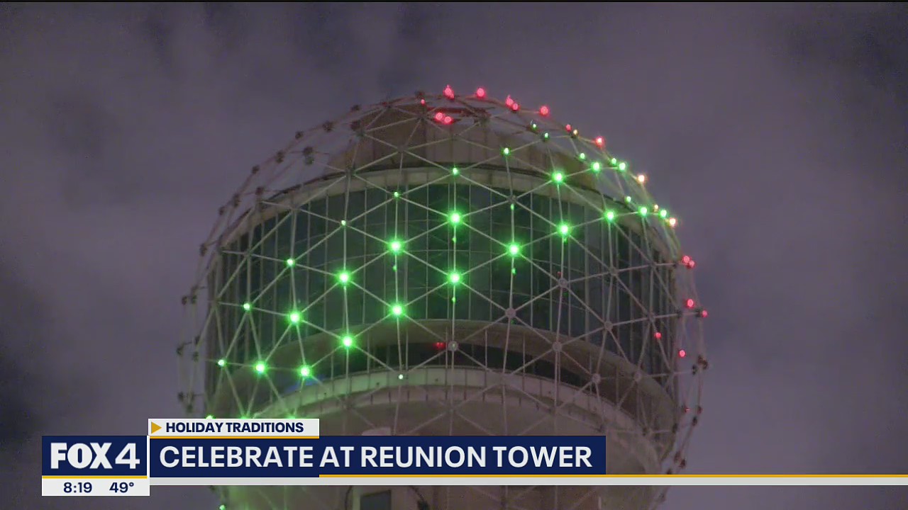 Reunion Tower Holiday Activities Preview