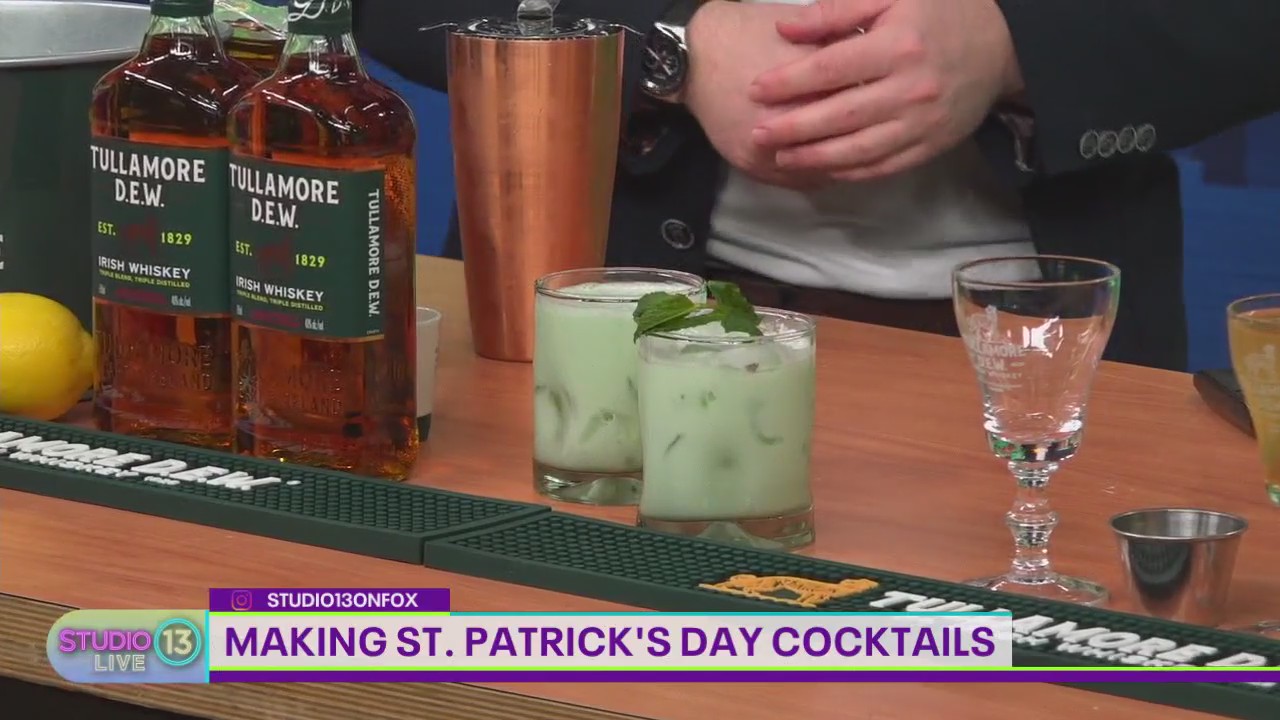 Seattle Sips: Making St. Patrick's Day cocktails with Tullamore D.E.W. Irish Whiskey