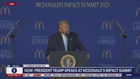 Trump speaks at McDonald's Impact Summit