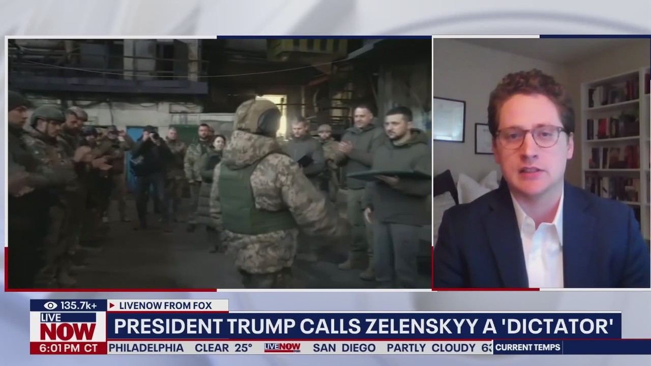 Trump doubles down on Zelenskyy 'dictator' comment