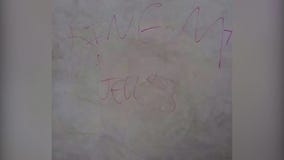 Investigation underway after anti-Semitic graffiti scrawled at Tarzana synagogue