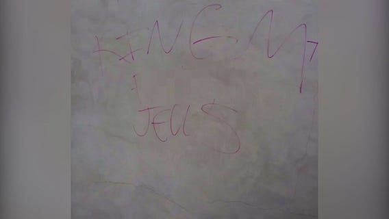 Investigation underway after anti-Semitic graffiti scrawled at Tarzana synagogue