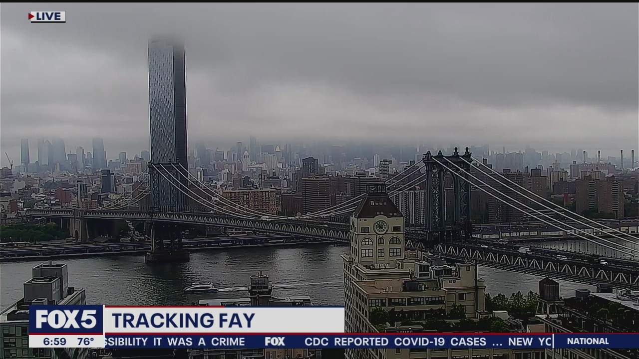 Tropical storm headed to New York