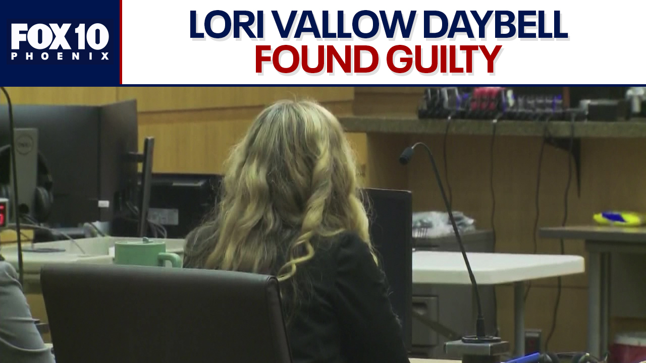 The moment Lori Vallow Daybell was found guilty