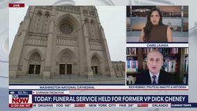 Funeral service held for former VP Dick Cheney