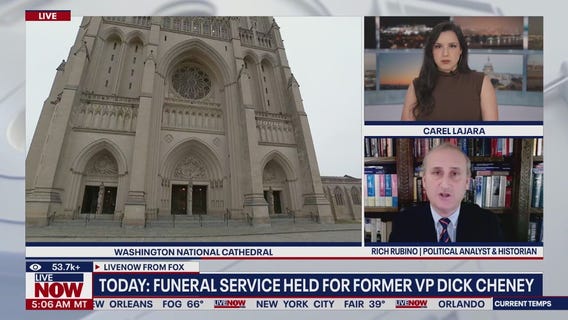 Funeral service held for former VP Dick Cheney