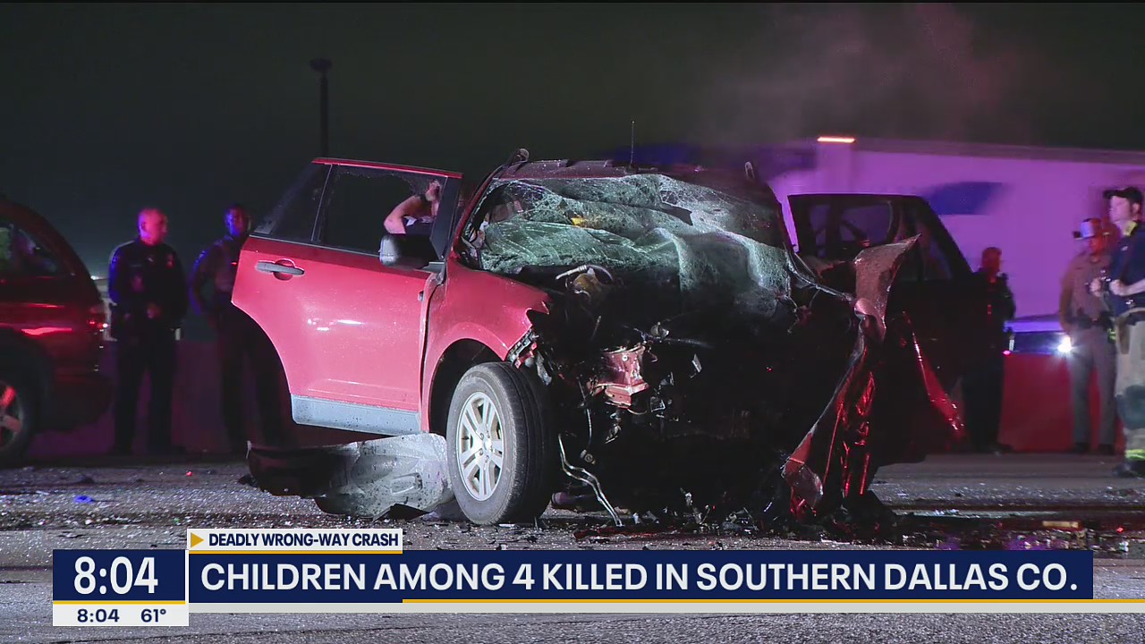 Children among 4 killed in southern Dallas County crash | FOX 4 Dallas ...