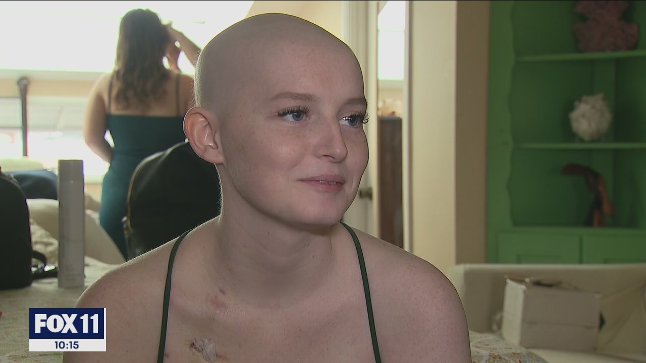 Girl with terminal cancer celebrates early graduation, prom