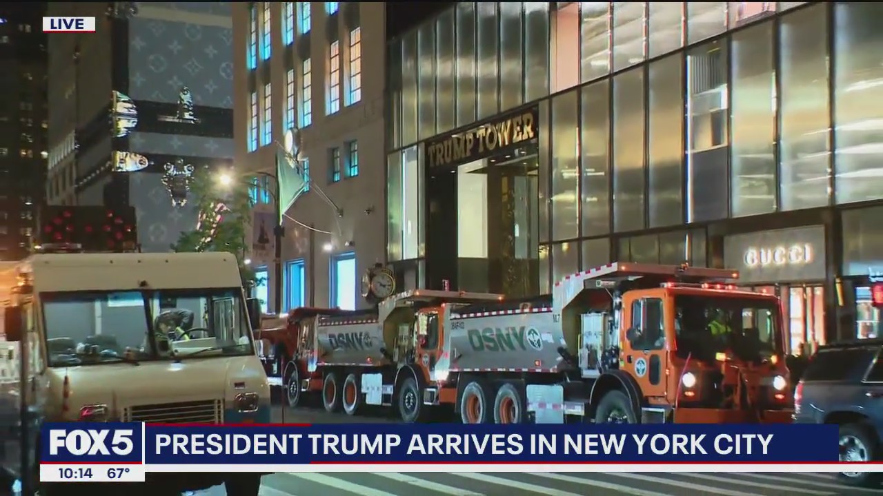 Trump?s arrival in NYC sparks gridlock ahead of UN summit