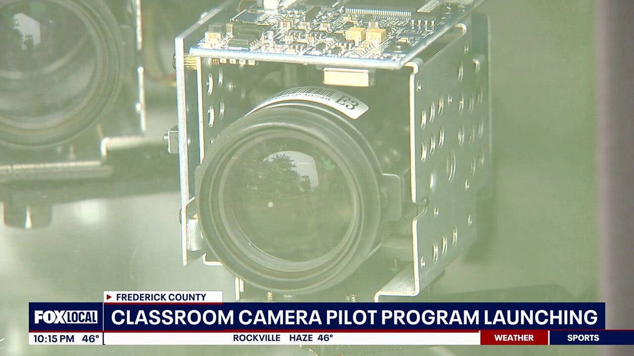 Frederick County Public Schools putting cameras inside some classrooms